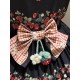 Yolanda Cranberry And Four-Leaf Clover Cardigan Skirt JSK and OP(Reservation/3 Colours/Full Payment Without Shipping)